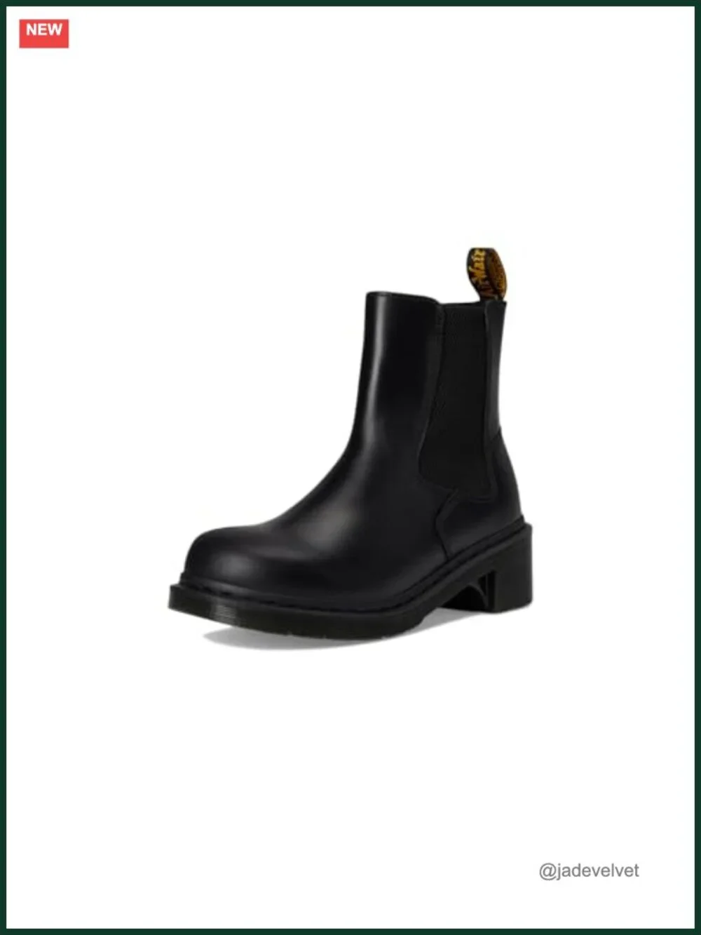 Dr. Martens Alderstone Chelsea Leather Heeled Ankle Boot